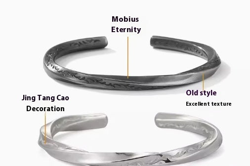 MEN'S SILVER BRACELET