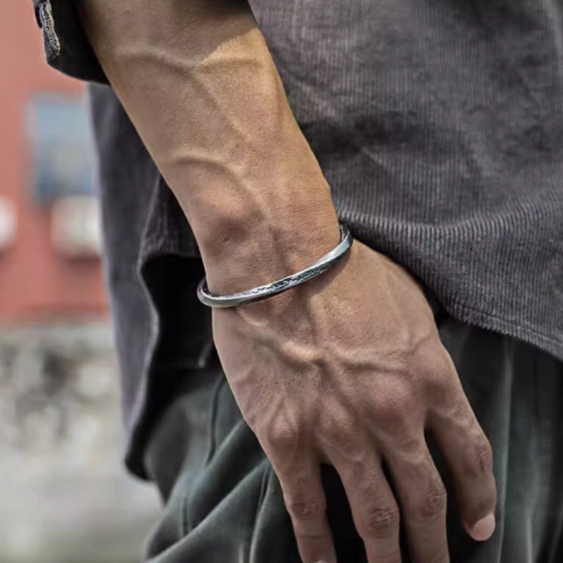 MEN'S SILVER BRACELET