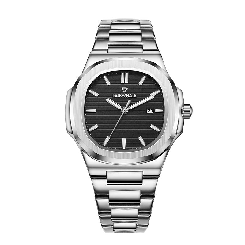 Watch Men's Business Simple Stainless Steel Nautilidae